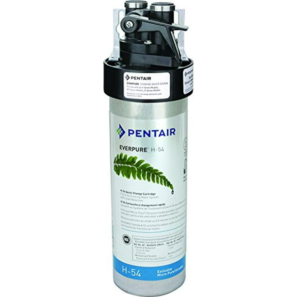 Quick Change Cartridge System Commercial Grade Water Filtration and Lead Reduction Everpure H-54 Drinking Water Filter System EV9252-67 Quick Change Cartridge System Commercial Grade Water Filtration and Lead Reduction Everpure H-54 Drinking Water Filter System EV9252-67